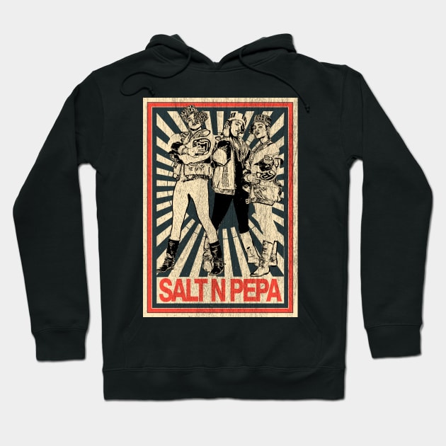 Vintage Poster Salt N Pepa Hoodie by Odd Even